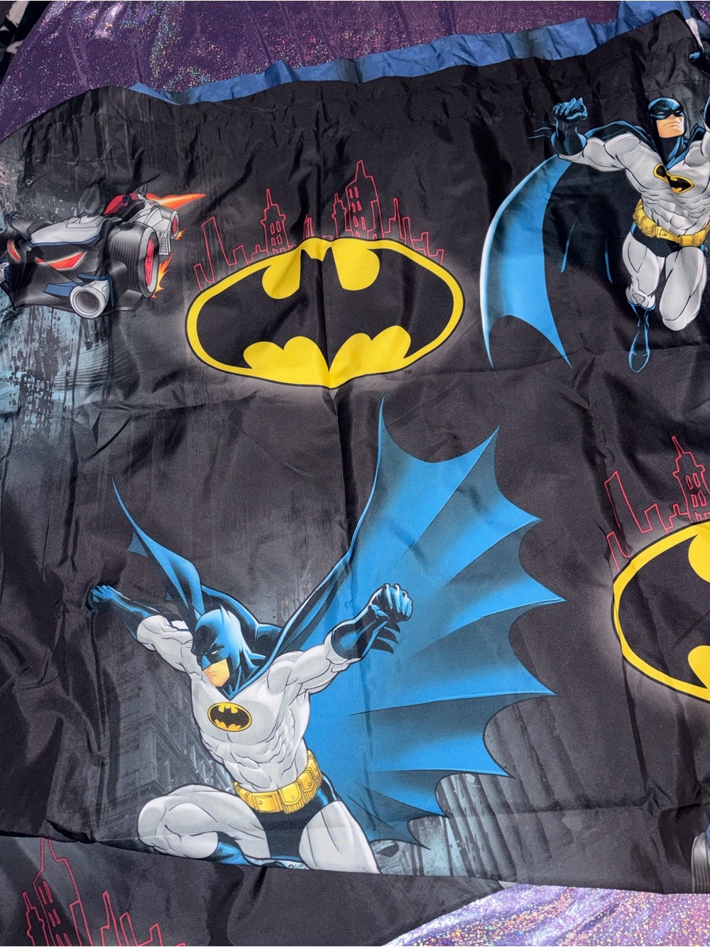 Kids Room Batman Curtains